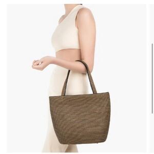 Eric Javits New York Squishee Tote Bag  Tan